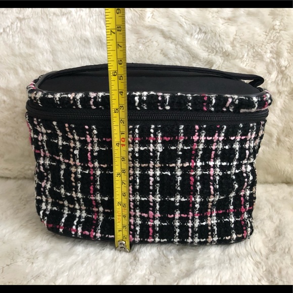 🌺2/$25 Lancôme Tweed Small Vanity/Cosmetic Case - Picture 11 of 11